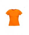 Oranžiniai moteriški marškinėliai
