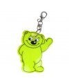 Teddy bear safety keyring