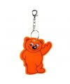 Teddy bear safety keyring
