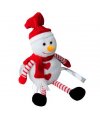 Snowman cuddly toy