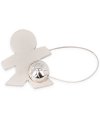 Child With Ball Metal Key-Ring