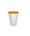 Reklaminis puodelis - Minimak, geltonos spalvos