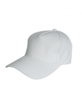 Balta kepuraitė su logotipu ar nuotrauka