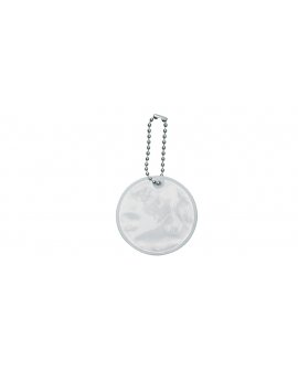 Reflective soft round hanger with chain