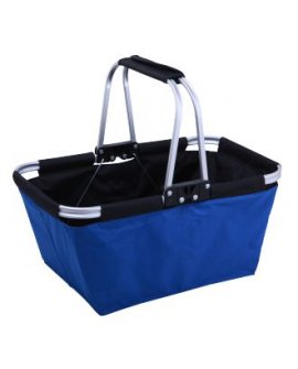 Foldable shopping basket