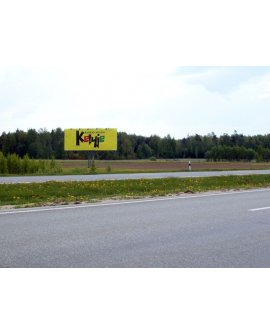 Reklaminis stendas automagistralėje Vilnius-Panevėžys, 90 m2.